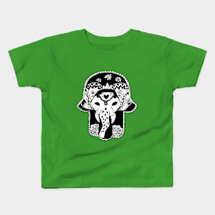 Hamsa and elephant Kids T-Shirt